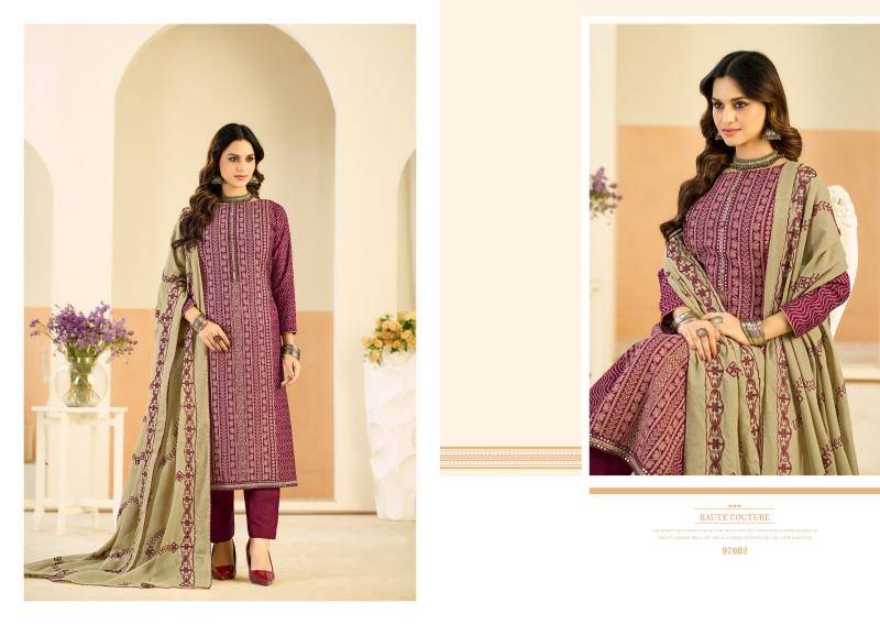 Azara black berry 18 Dress material manufacturers in Mumbai